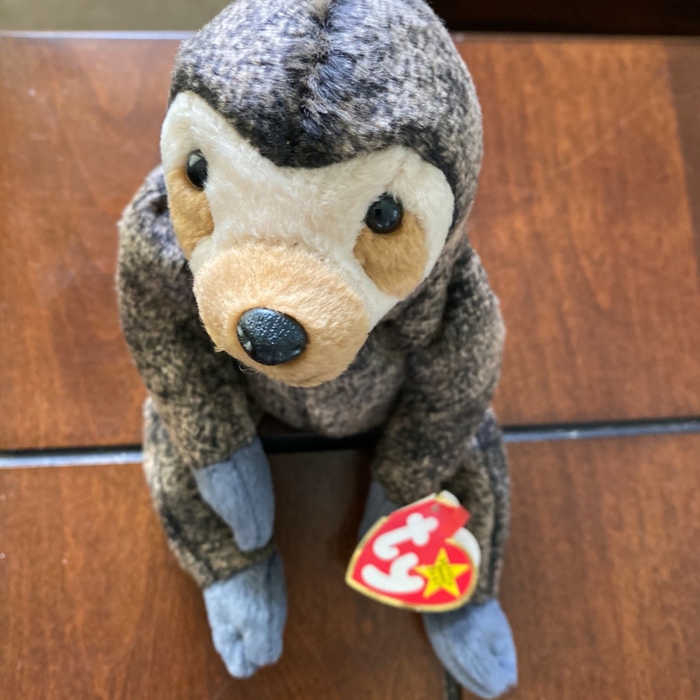 Ty Beanie Baby Slowpoke Sloth